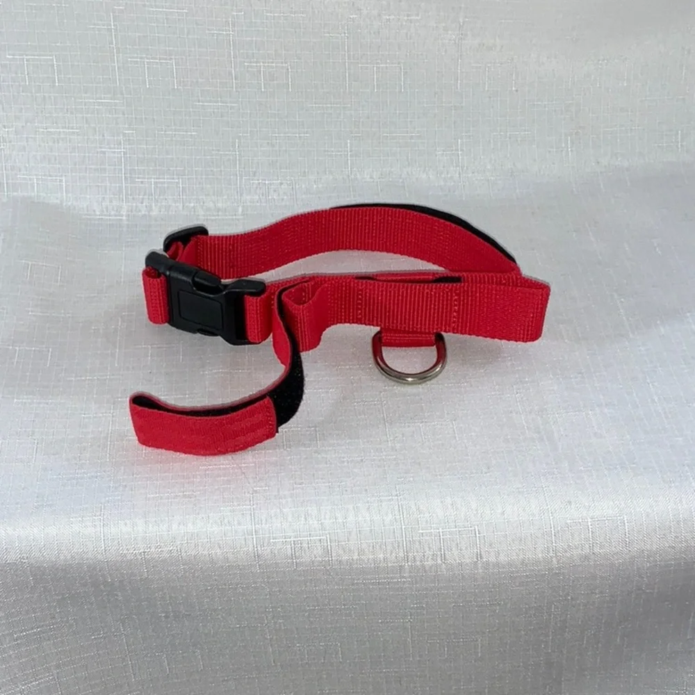 822 10/$50🏄🏻‍♀️ NEW! Small Red Service Dog Collar Harness